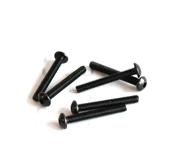 Lot de 6 vis M4x30 DF Model 7564 / Pour Voiture DF Model Destructor 1/8