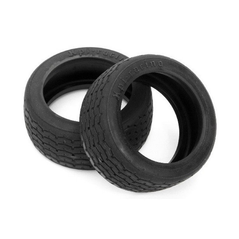 2 Pneus Vintage Radial 26mm gomme dure - HPI4793