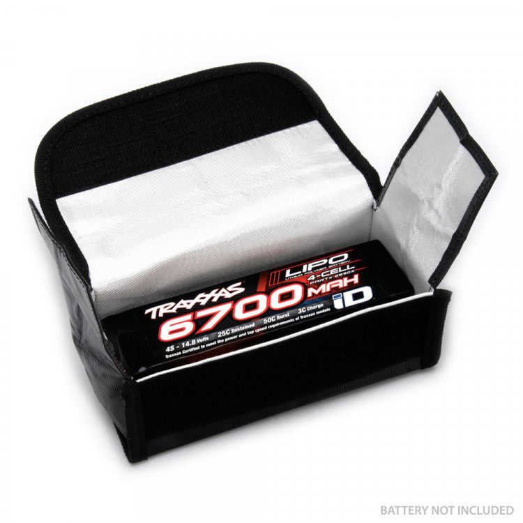 Sac de charge pour Batterie Lipo 185x75x60mm - Safe lipo bag