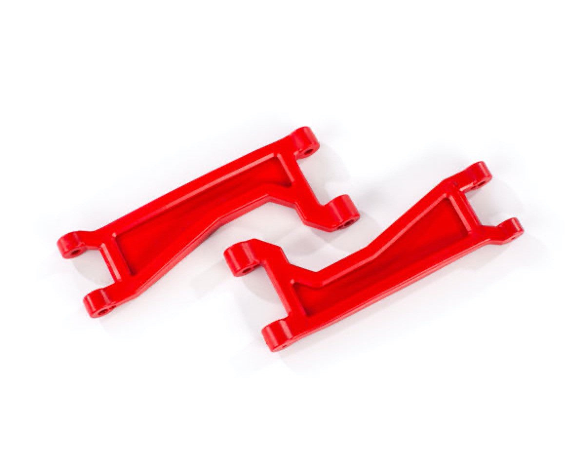 2 Triangles de suspension supérieur Large Traxxas 8998R WideMaxx Rouge