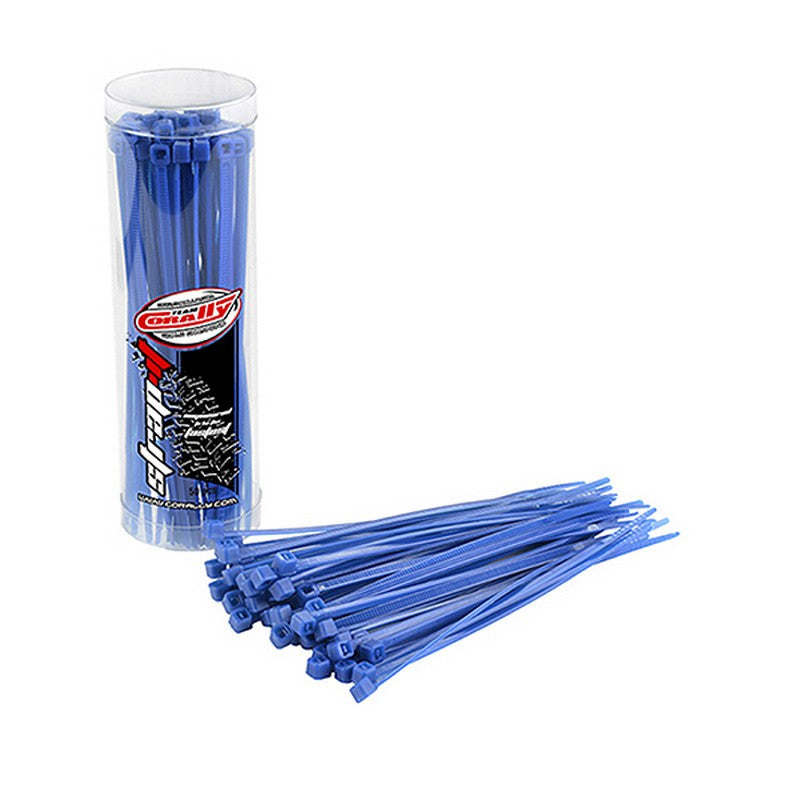 Lot de 50 Colliers nylon Bleu 2,5x100mm Corally