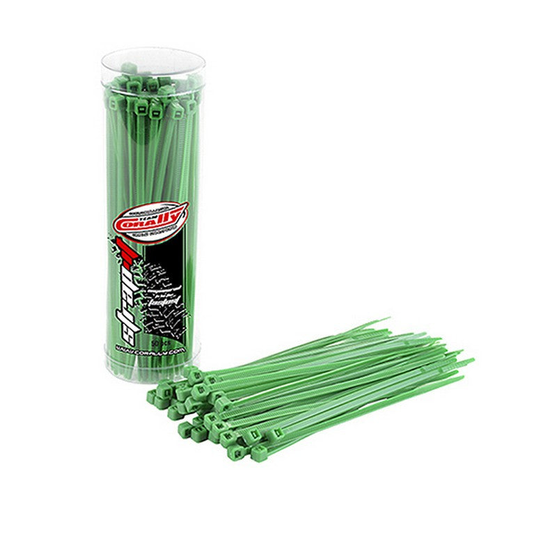 Lot de 50 Colliers nylon Vert 2,5x100mm Corally