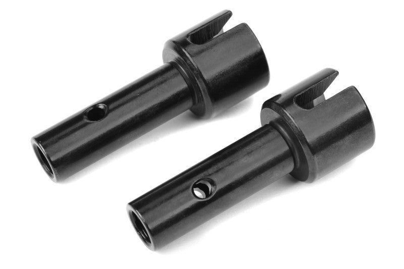 Corally - Axe de roue - Court - MT - Arrière - V2 - Acier SP2 EXH - 2 pcs