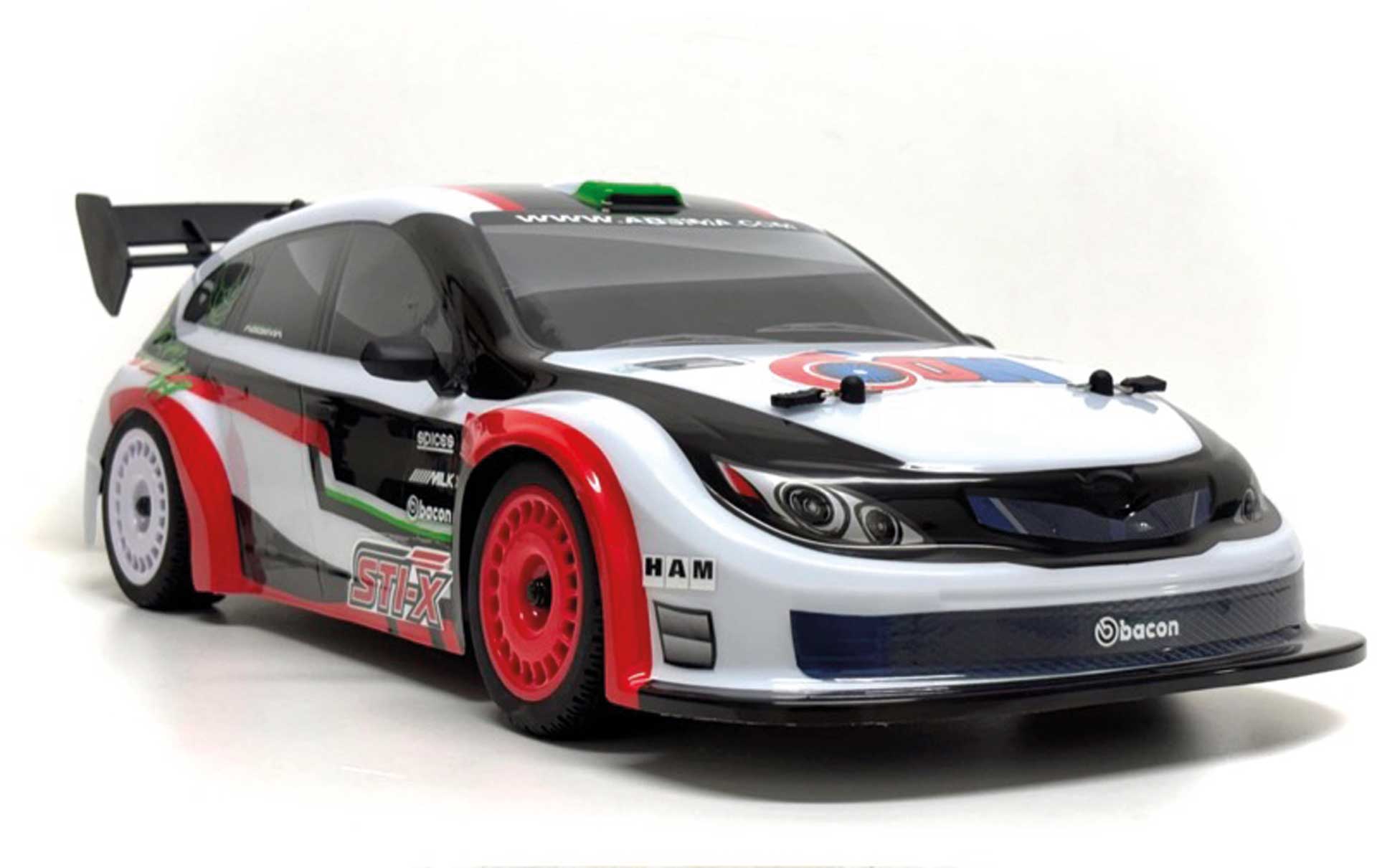 Rallye Absima 1/10 "STi-X" charbon 4WD RTR 12233