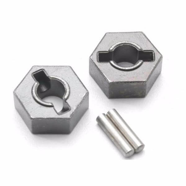 Hexagones de roues Acier 14mm + goupilles - Traxxas 4954R