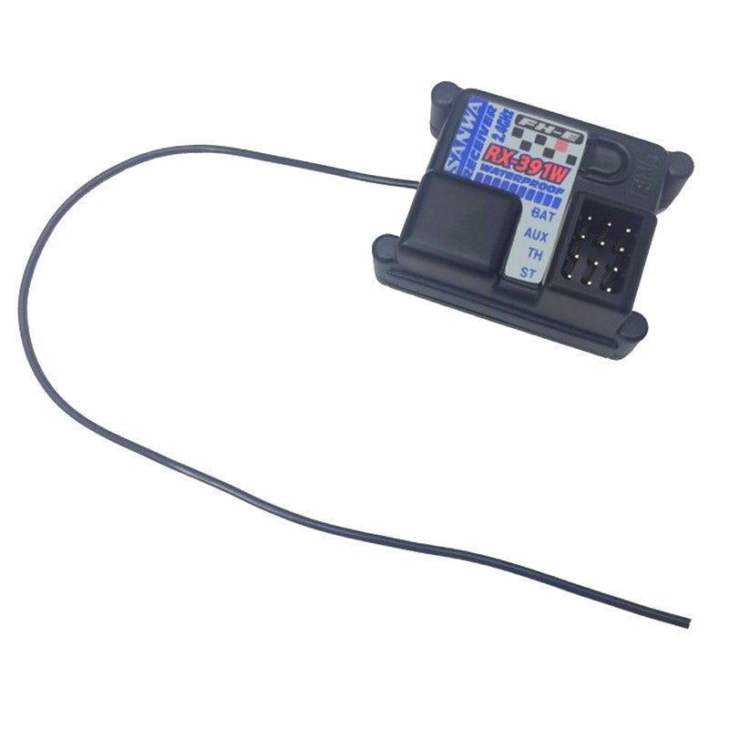 Radio Sanwa MX-6 + récepteur RX-391W - SAN101A32571A