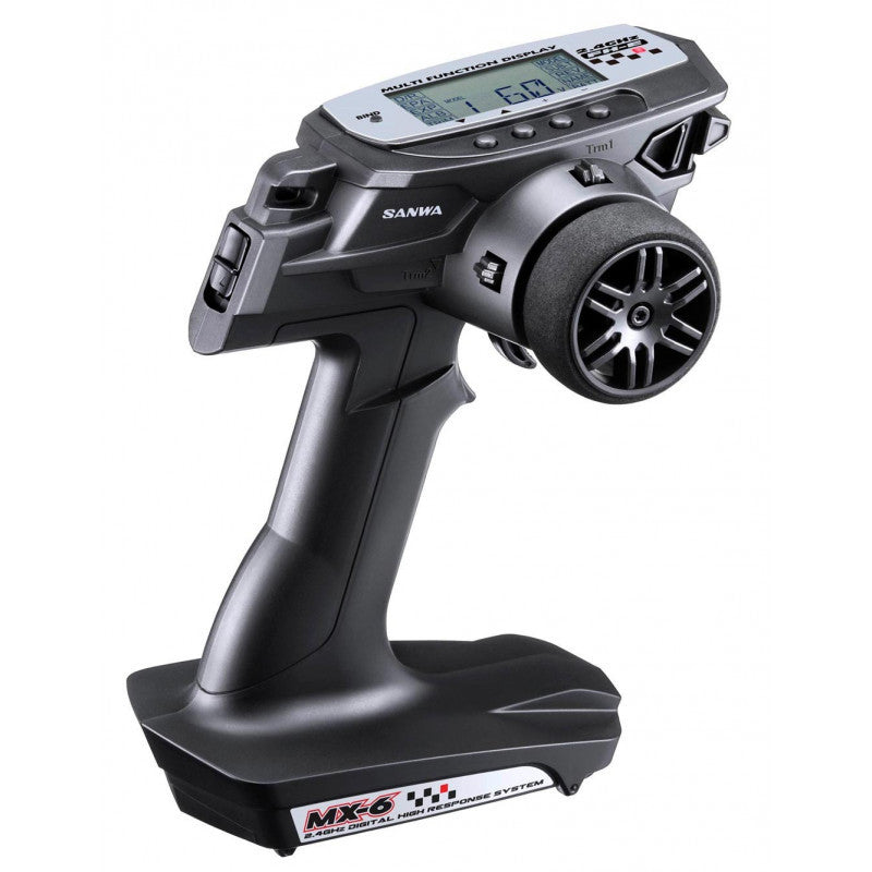 Radio Sanwa MX-6 + récepteur RX-391W - SAN101A32571A