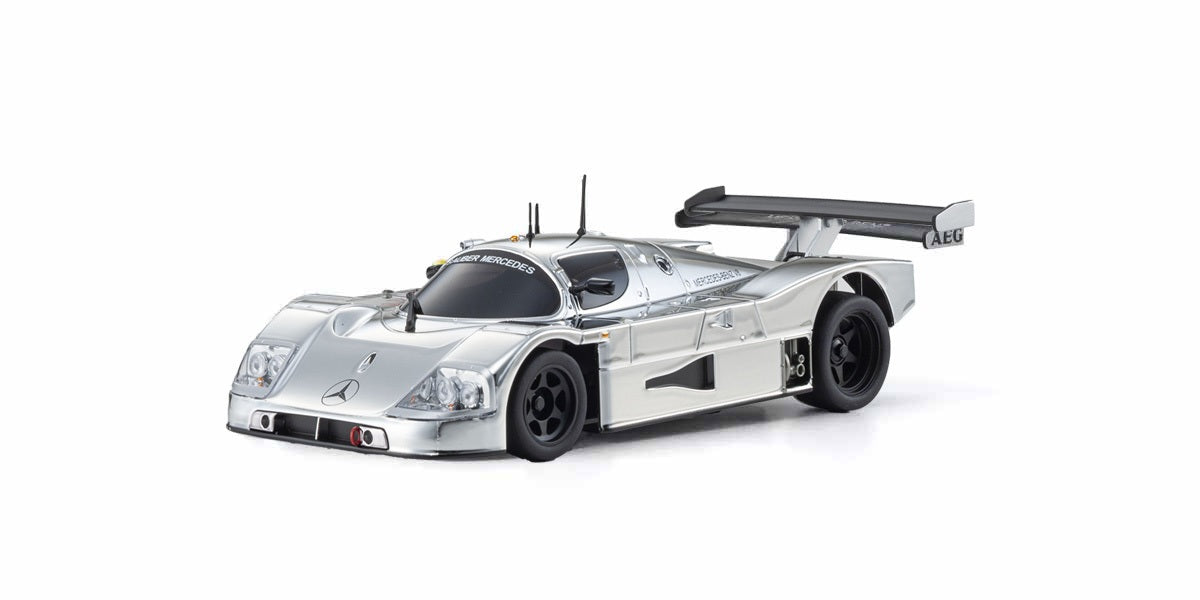 Kyosho Mini-Z MR04 RWD Sauber Mercedes C9 Chrome Silver (W-MM/KT531P)