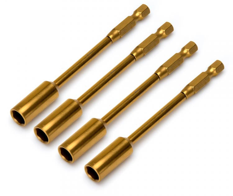 Jeu de tournevis pour écrous 4, 5,5, 7 et 8 mm