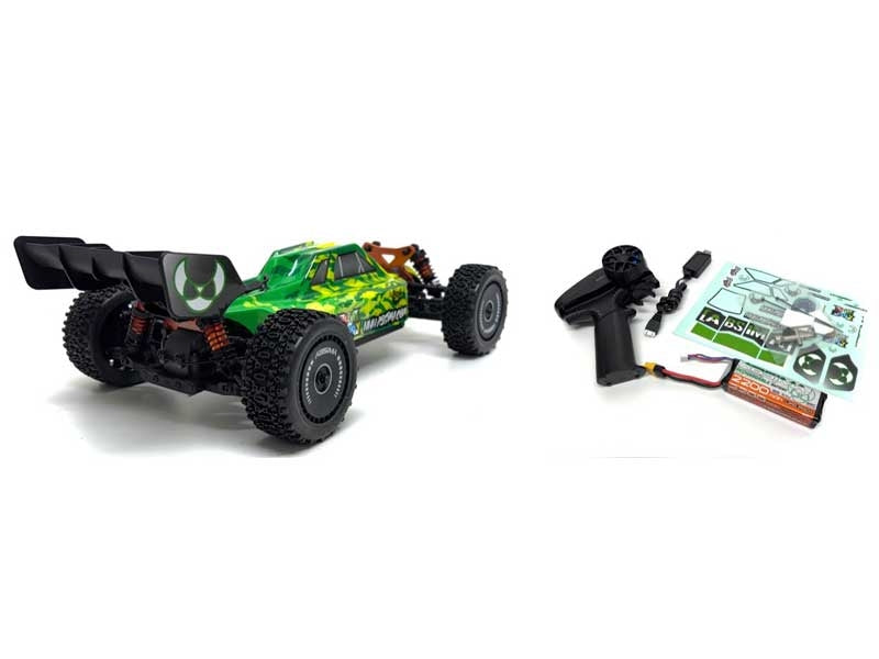 Absima Buggy EP 1:12 "Neon Furry" vert 4WD BL RTR - 12121