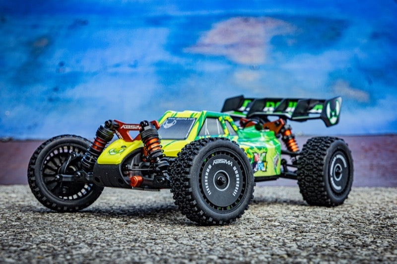 Absima Buggy EP 1:12 "Neon Furry" vert 4WD BL RTR - 12121