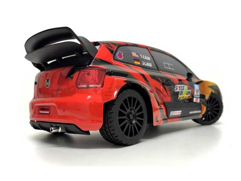 Voiture de rallye Absima 1/12 EP Speed Demon 4WD BL RTR rouge - 12122