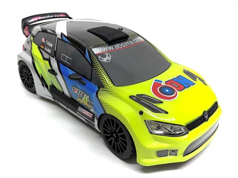 Voiture de rallye Absima 1/12 EP Speed Demon 4WD BL RTR blanc - 12123