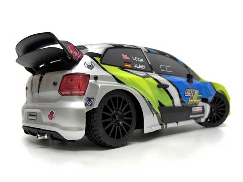 Voiture de rallye Absima 1/12 EP Speed Demon 4WD BL RTR blanc - 12123