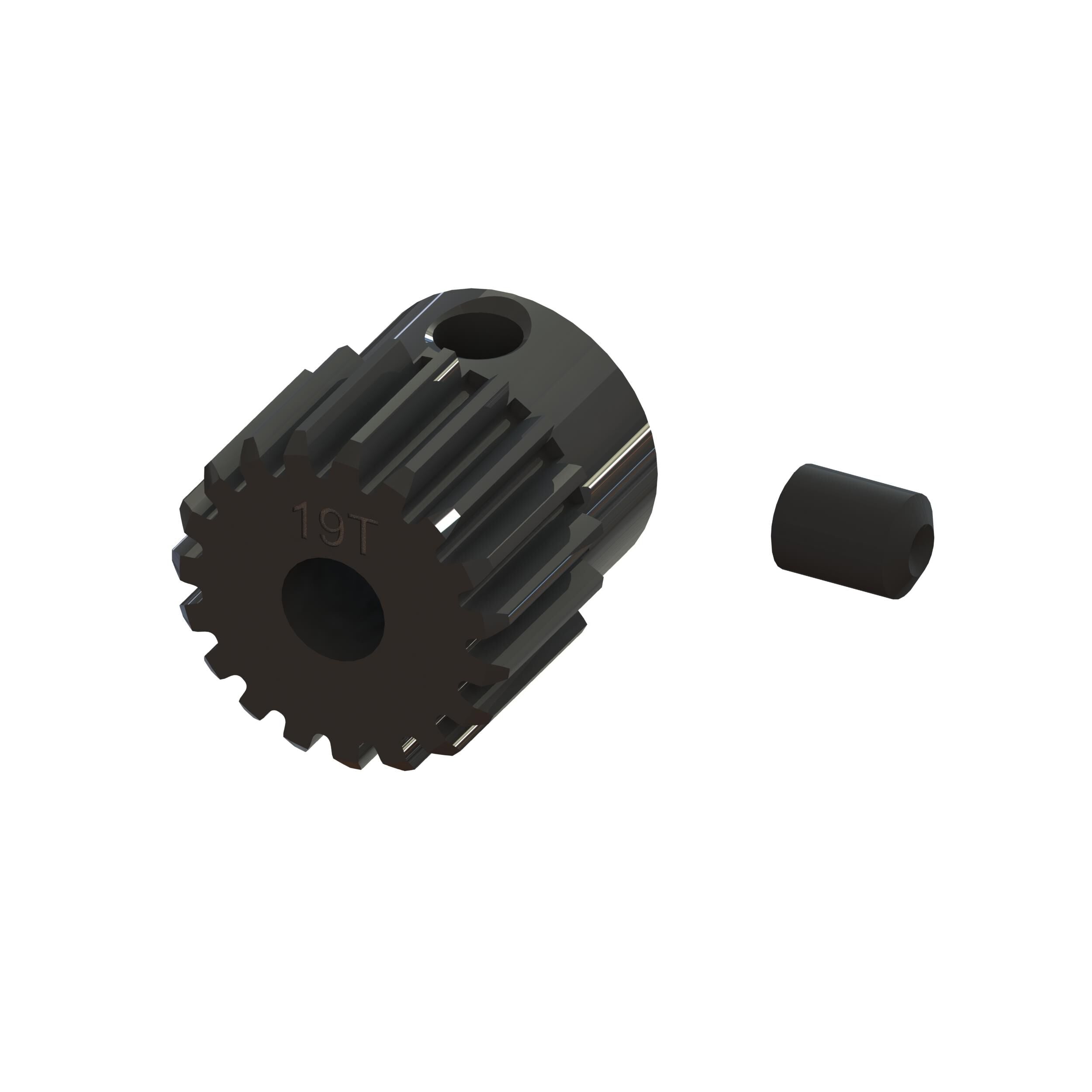 Pignon 19T MOD 0,5 CNC alésage 3,2 mm - ARA-2032