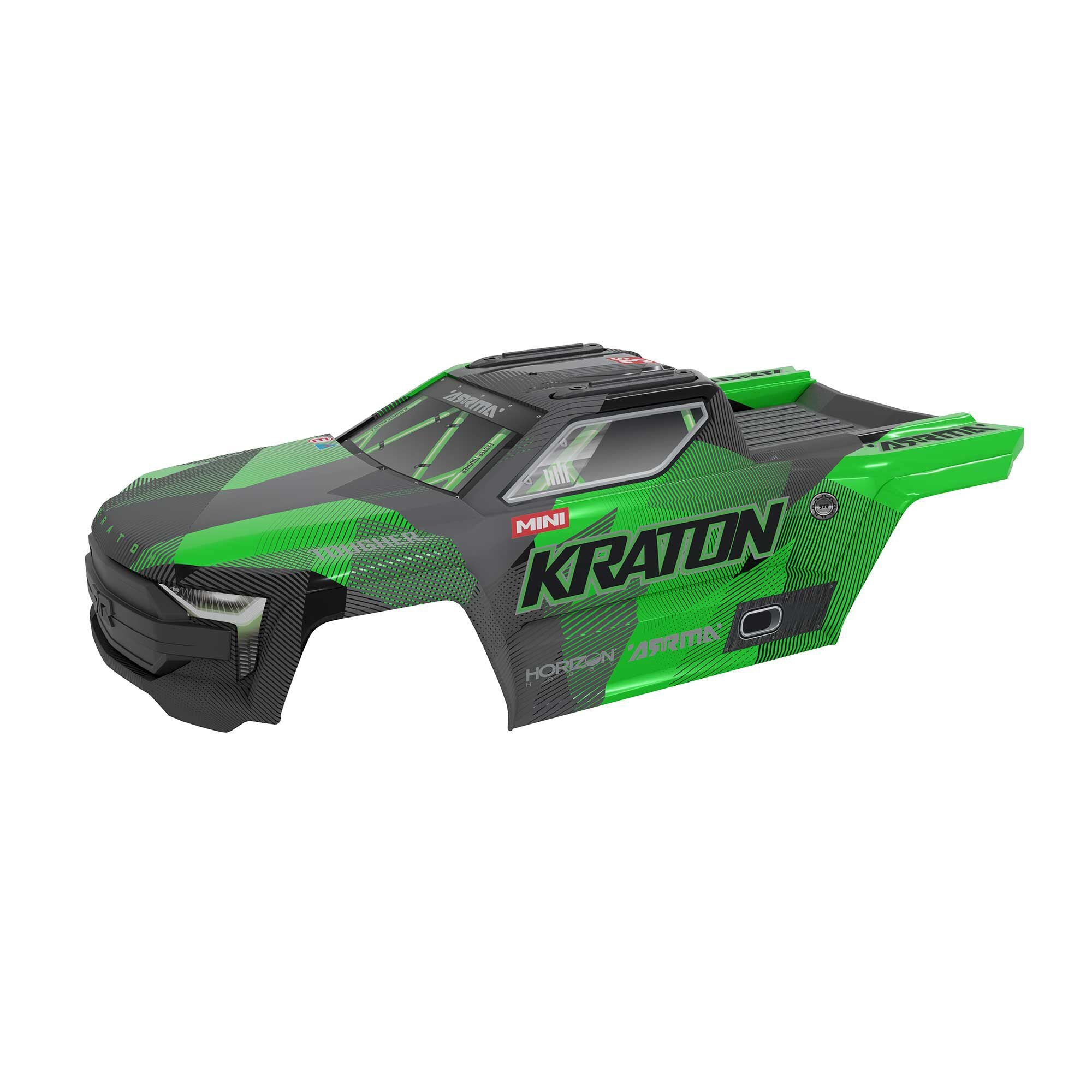 ARA-2655 - Carrosserie vert déjà peinte Arrma Mini Kraton 1/16