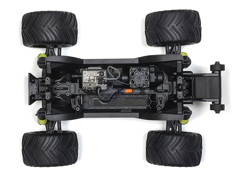 Arrma Monster Truck Gorgon GROM charbon 4X4 RTR 1/16 jaune - ARA2130T1