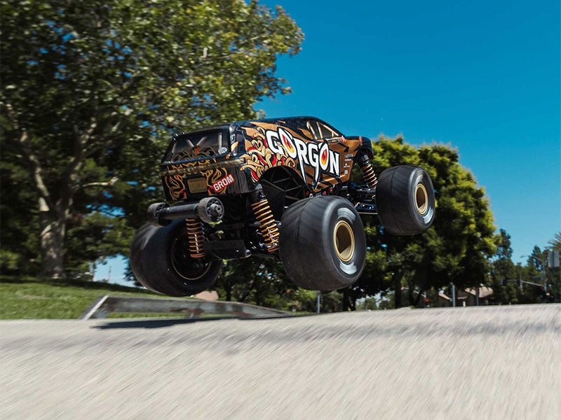 Arrma Monster Truck Gorgon GROM charbon 4X4 RTR 1/16 bronze - ARA2130T3