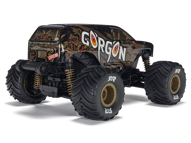 Arrma Monster Truck Gorgon GROM charbon 4X4 RTR 1/16 bronze - ARA2130T3