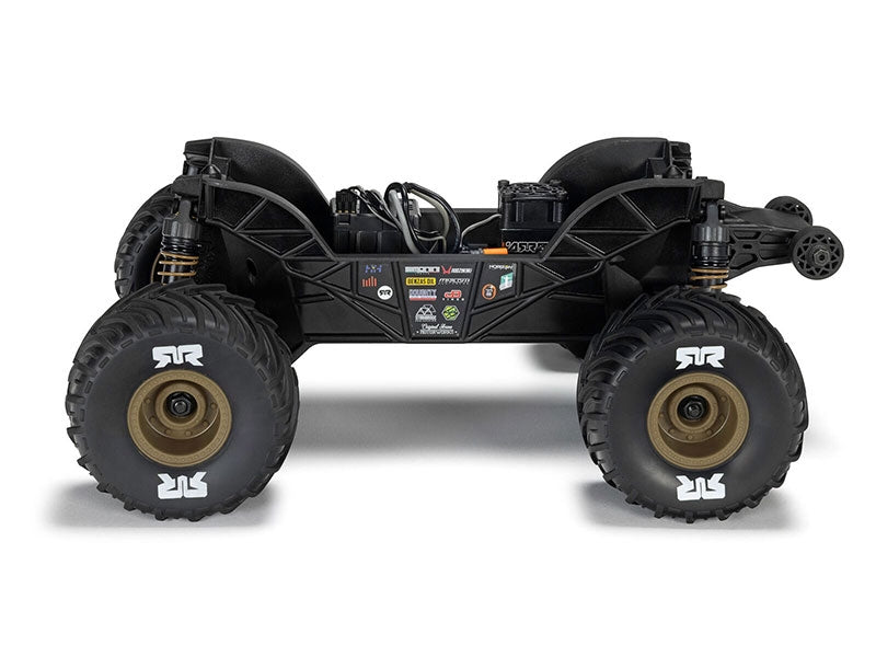 Arrma Monster Truck Gorgon GROM charbon 4X4 RTR 1/16 bronze - ARA2130T3