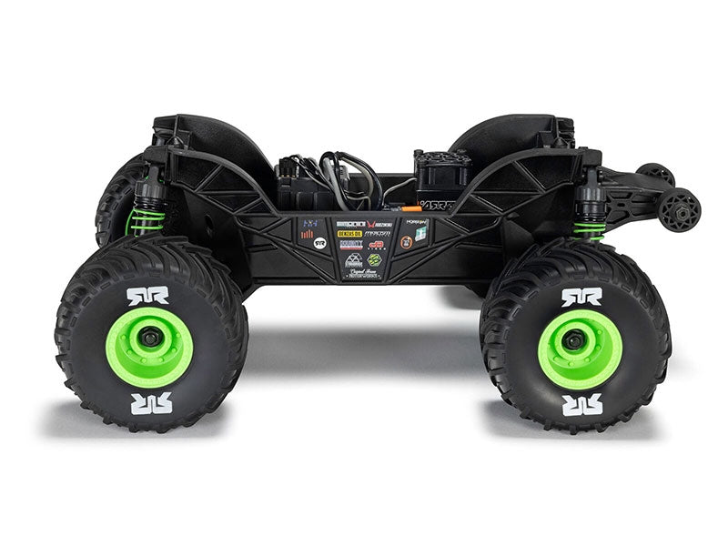 Arrma Monster Truck Quake GROM charbon 4X4 RTR 1/16 vert - ARA2137T2