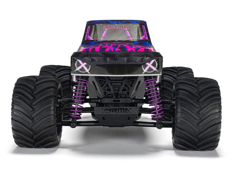 Arrma Monster Truck Quake GROM charbon 4X4 RTR 1/16 violet - ARA2137T3