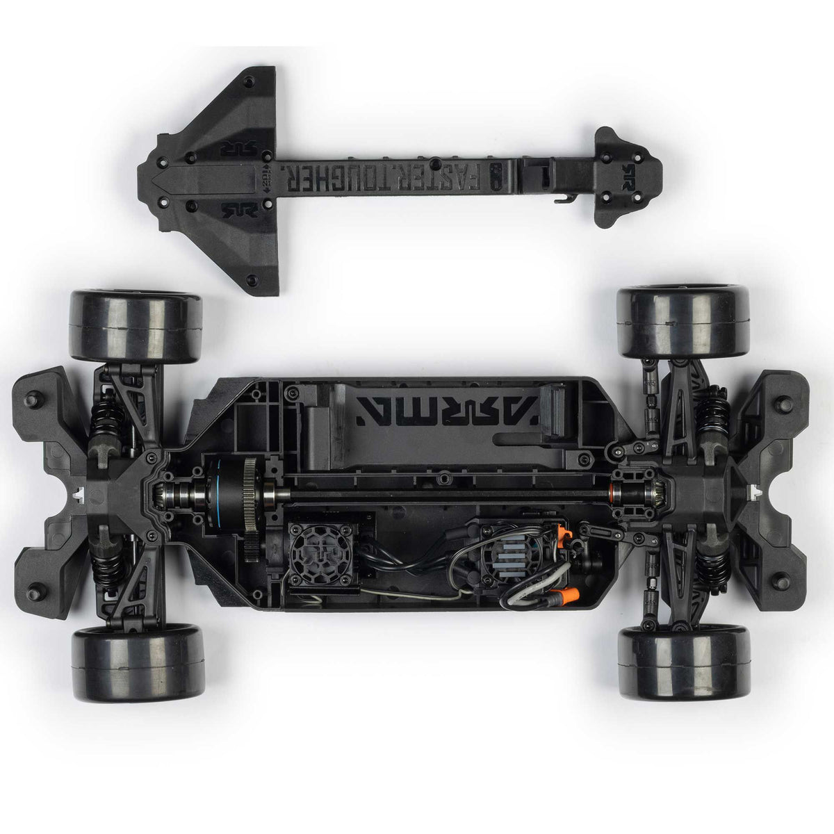 Arrma Infraction GROM 3S BLX 4x4 RTR Street Basher 1/12 jaune/noir – ARA2315ST2 - Breizh Modélisme.