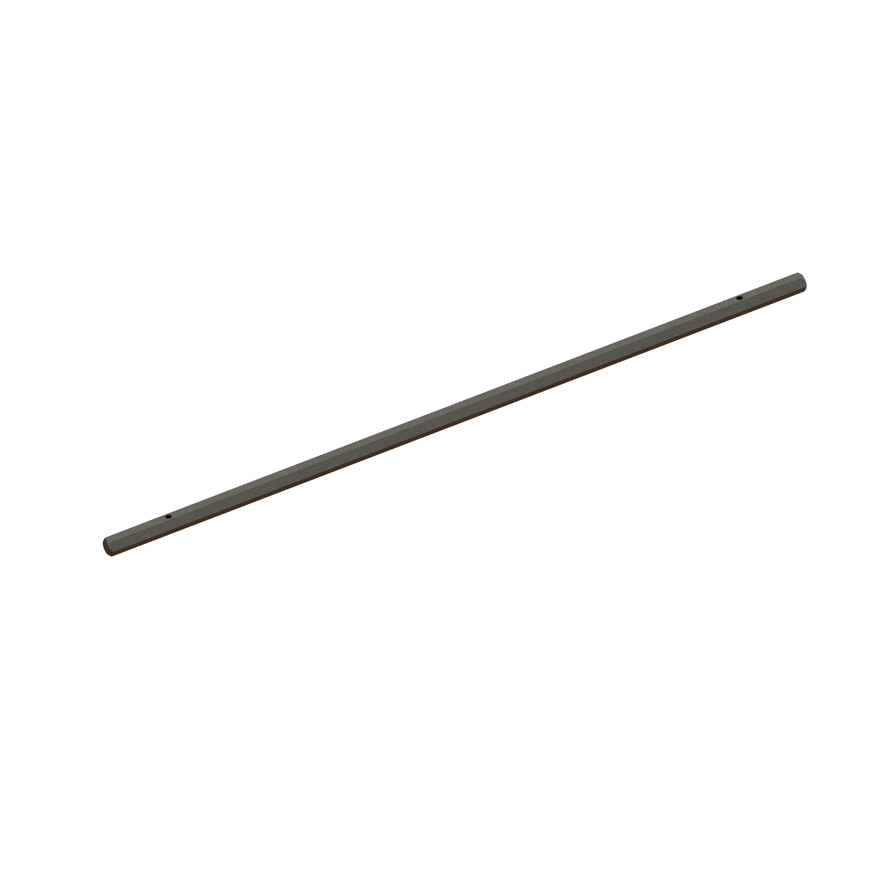 Arbre de transmission central en acier 181 mm GROM - ARA311228