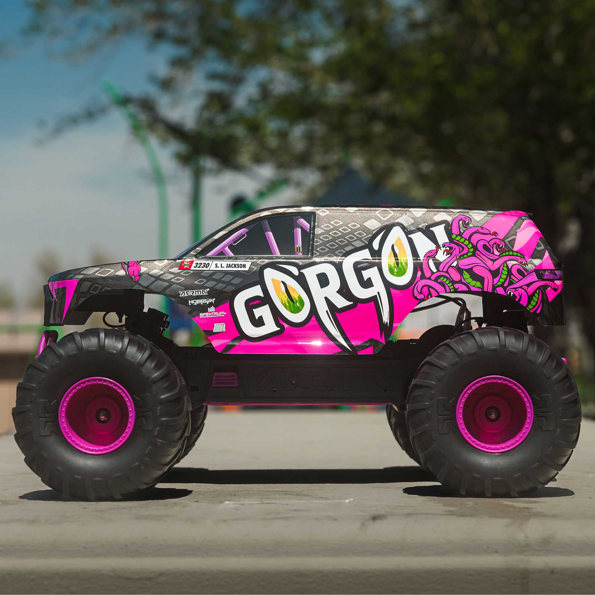 Arrma Gorgon 2WD MT 1/10 RTR violet ARA3230ST4