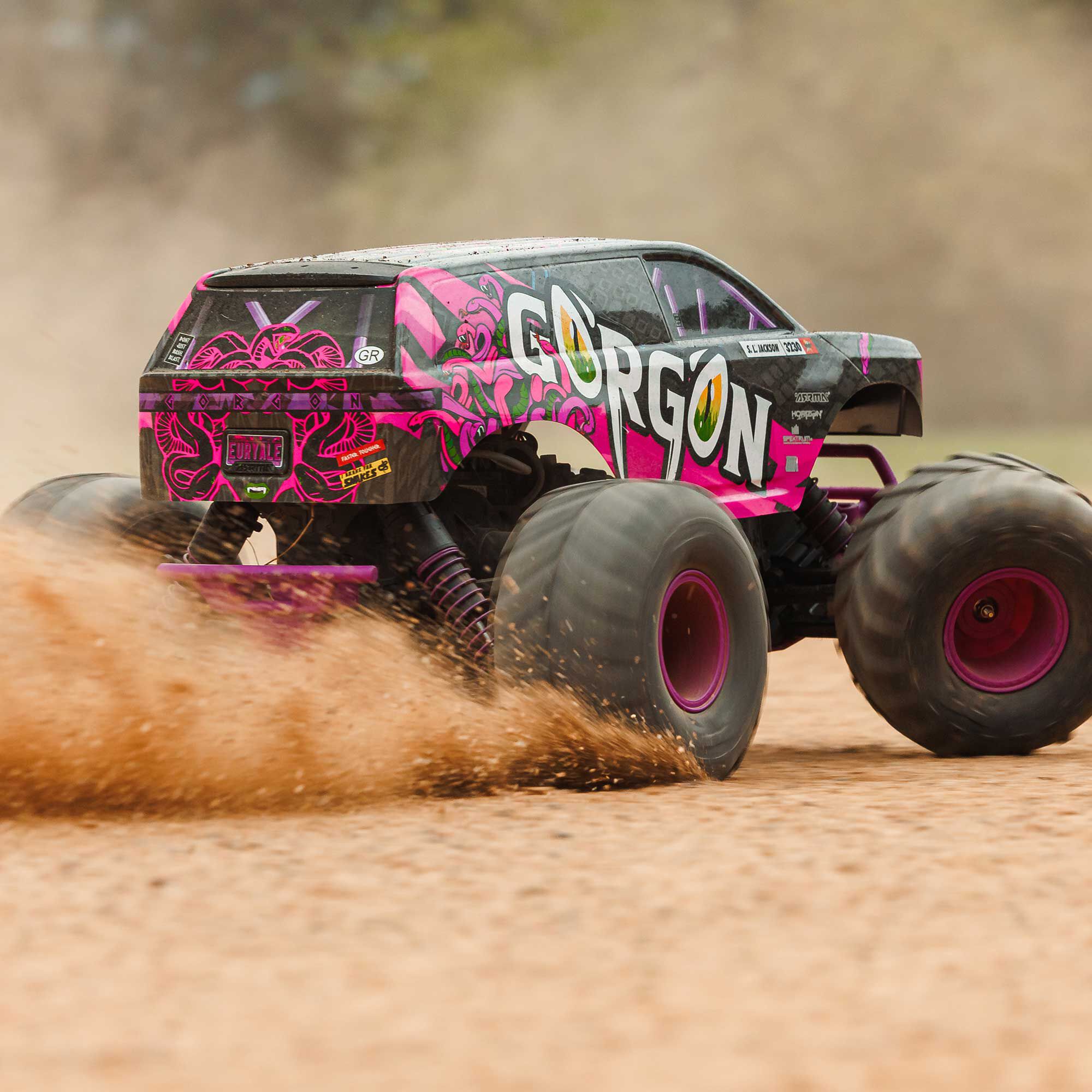 Arrma Gorgon 2WD MT 1/10 RTR violet ARA3230ST4