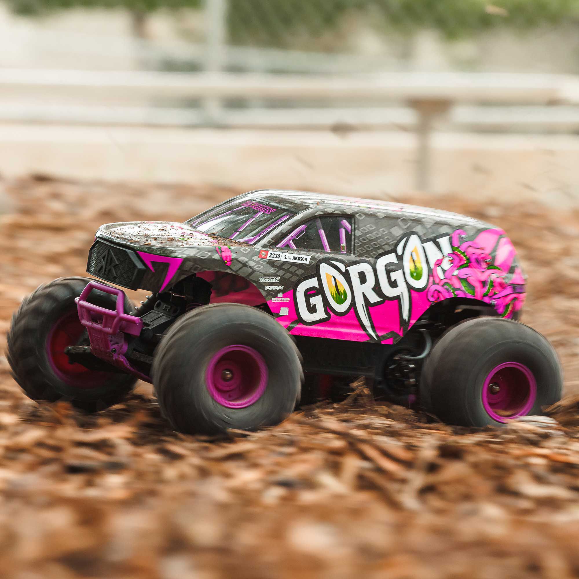Arrma Gorgon 2WD MT 1/10 RTR violet ARA3230ST4