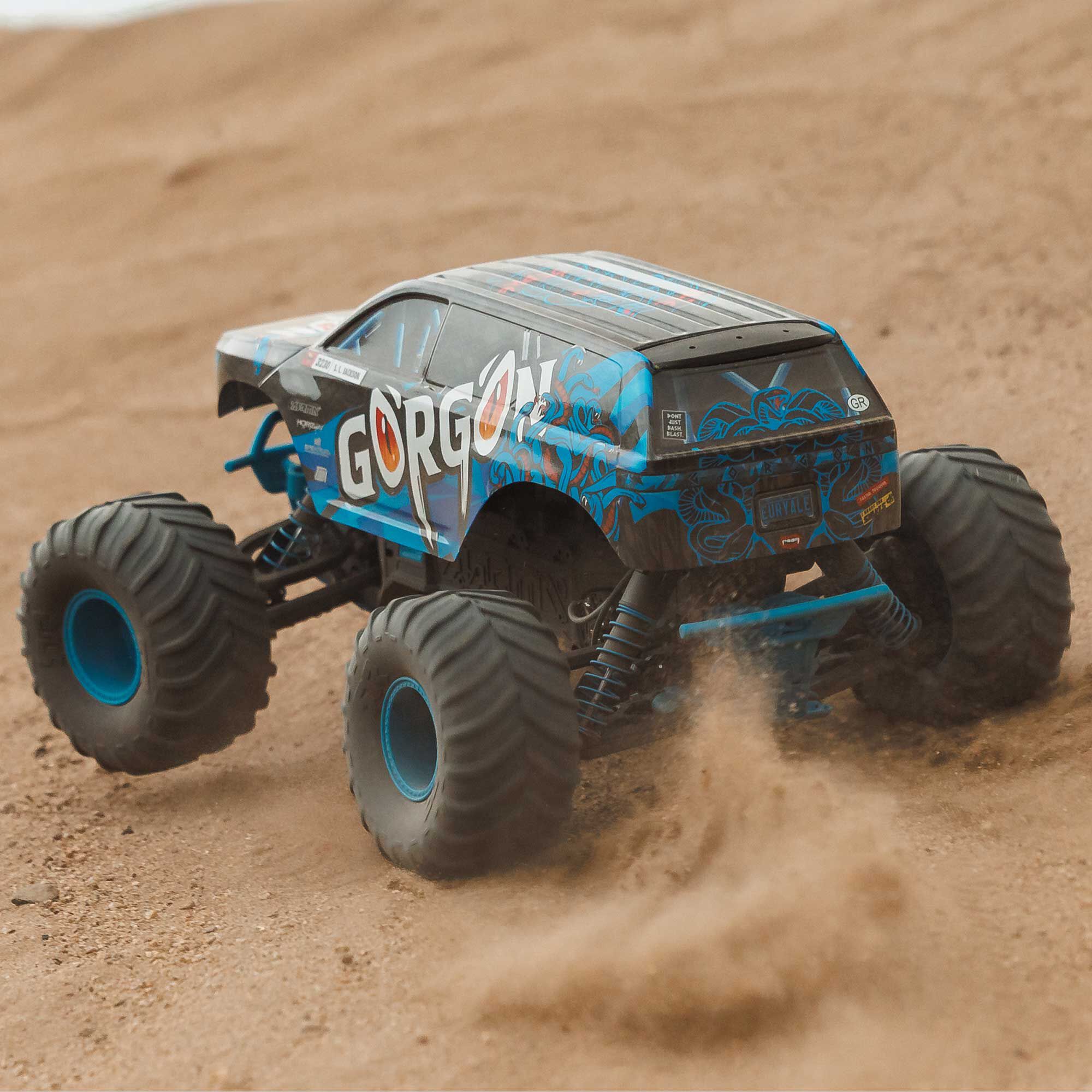 Arrma Gorgon 2WD MT 1/10 RTR bleu ARA3230ST5