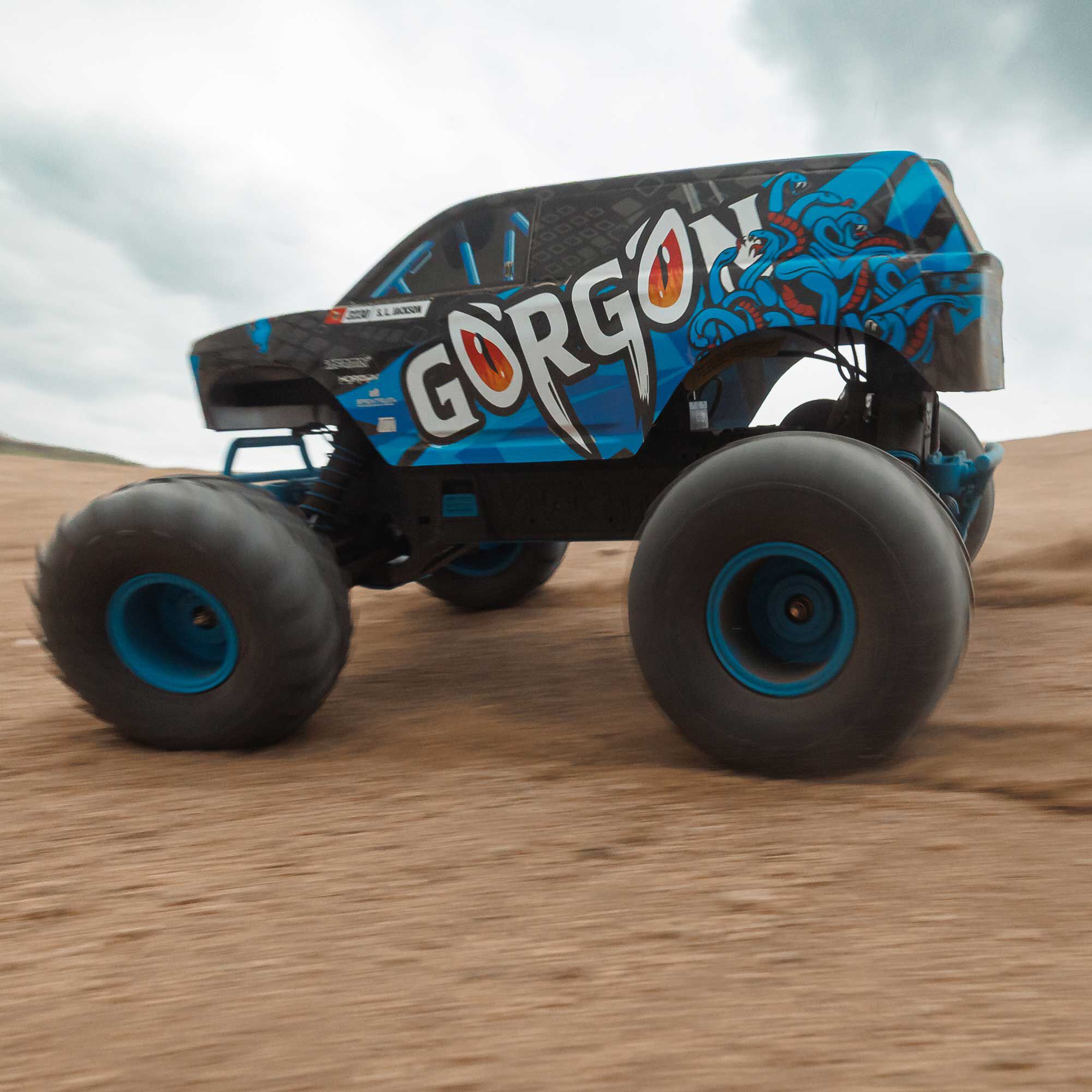 Arrma Gorgon 2WD MT 1/10 RTR bleu ARA3230ST5