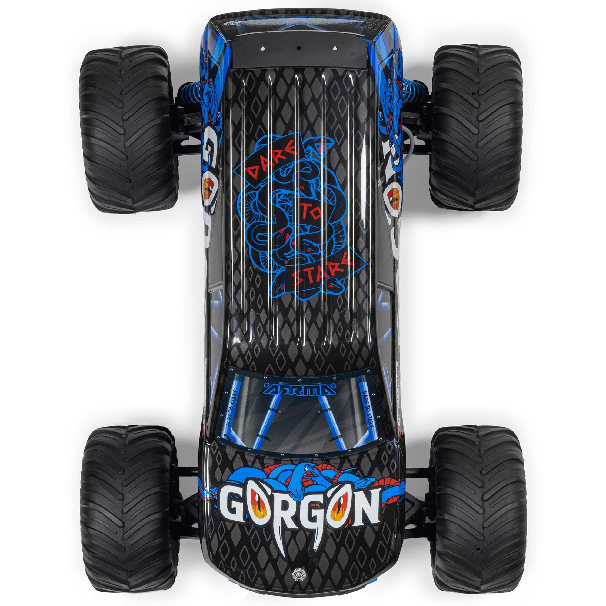 Arrma Gorgon 2WD MT 1/10 RTR bleu ARA3230ST5