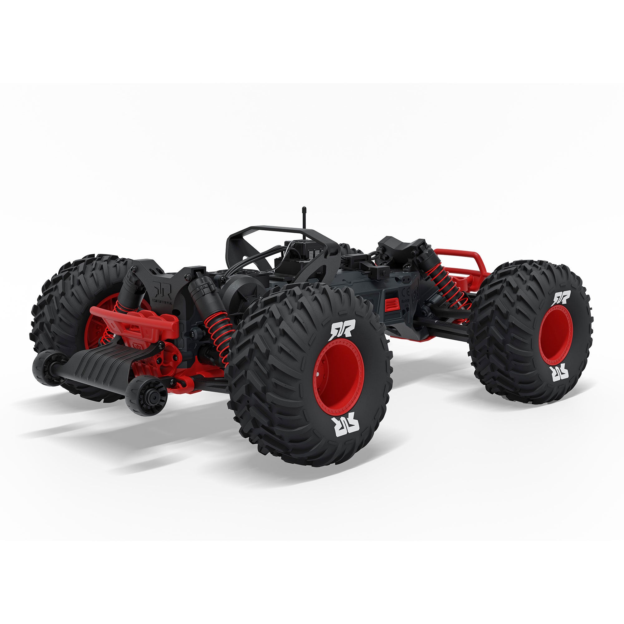Arrma Monster Truck QUAKE 223S DSC 2WD RTR Brushless 1/10 rouge - ARA3537T1