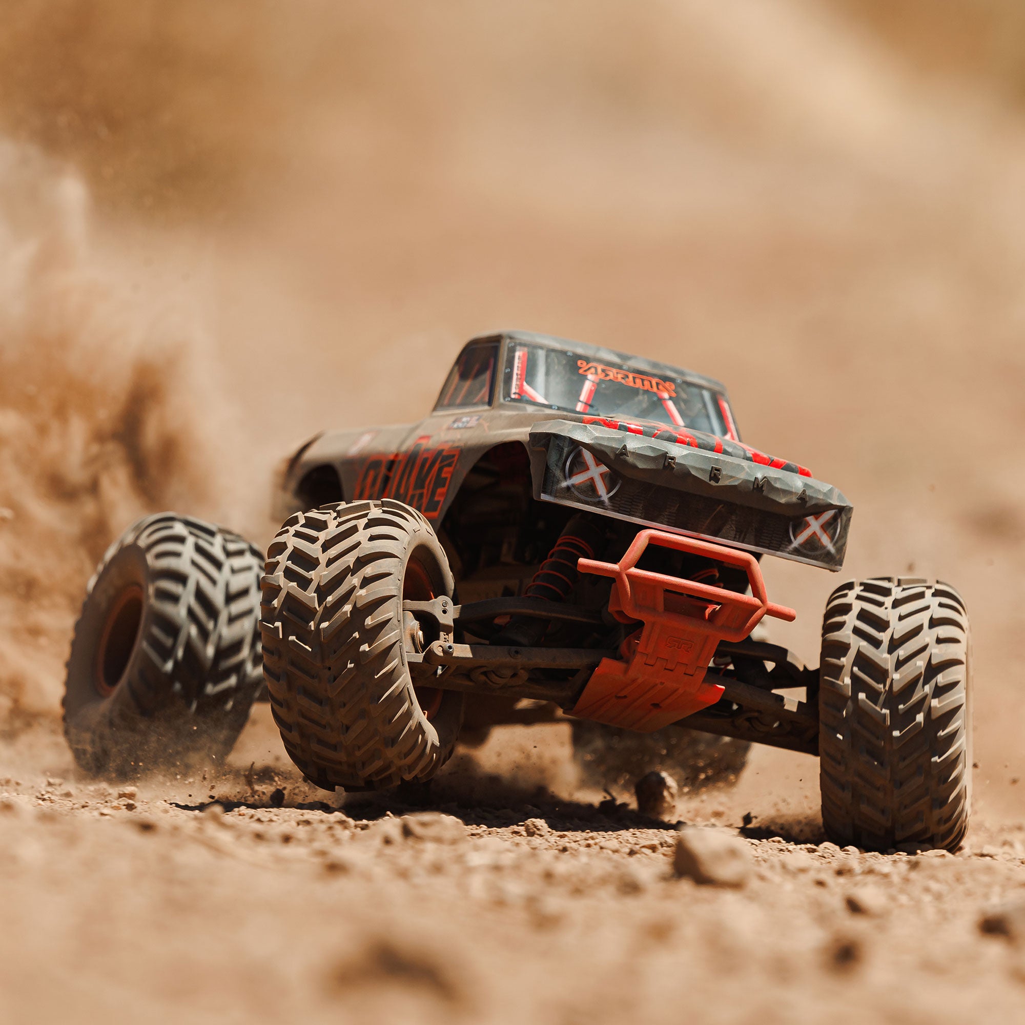 Arrma Monster Truck QUAKE 223S DSC 2WD RTR Brushless 1/10 rouge - ARA3537T1