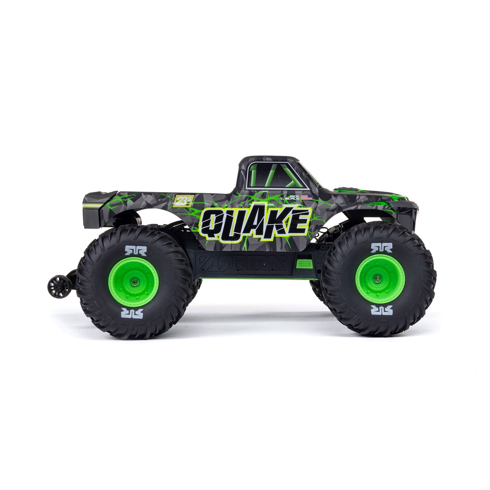 Arrma Monster Truck QUAKE 223S DSC 2WD RTR Brushless 1/10 vert - ARA3537T2