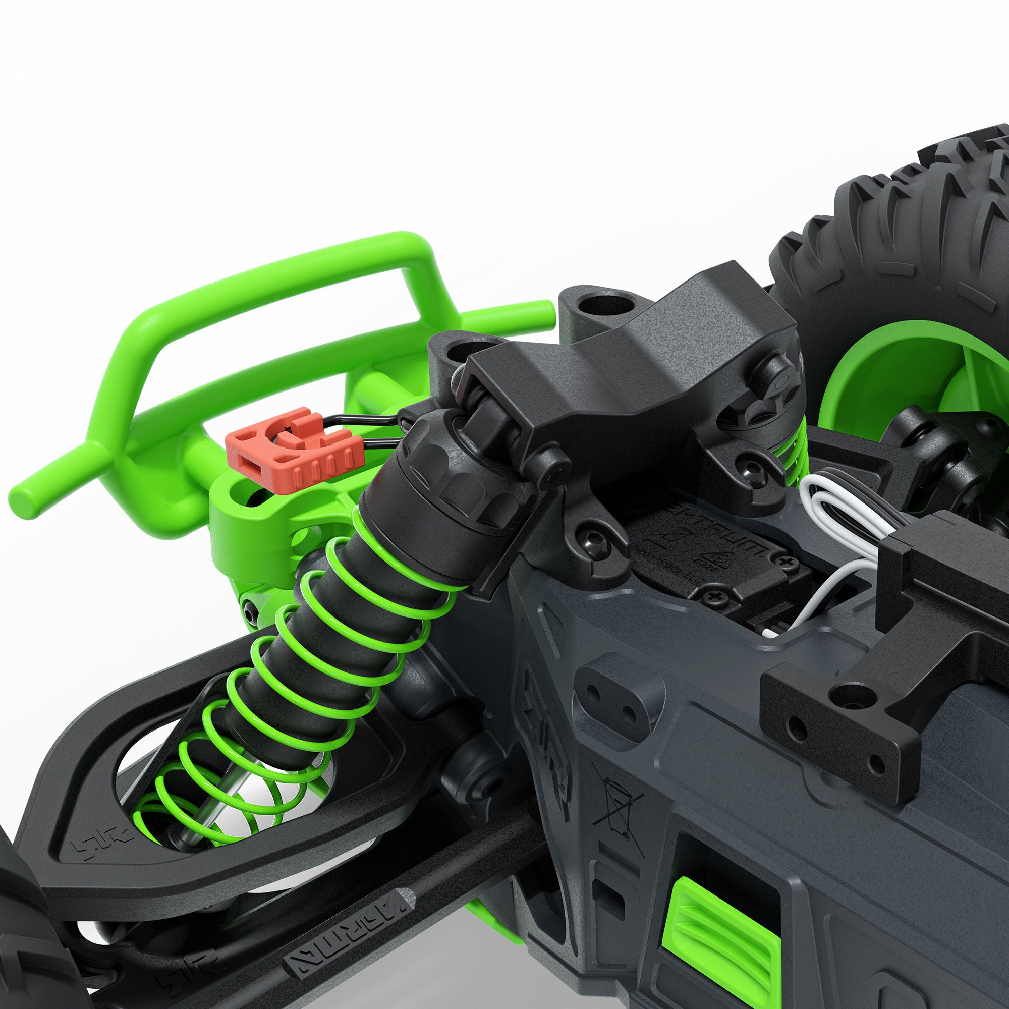 Arrma Monster Truck QUAKE 223S DSC 2WD RTR Brushless 1/10 vert - ARA3537T2