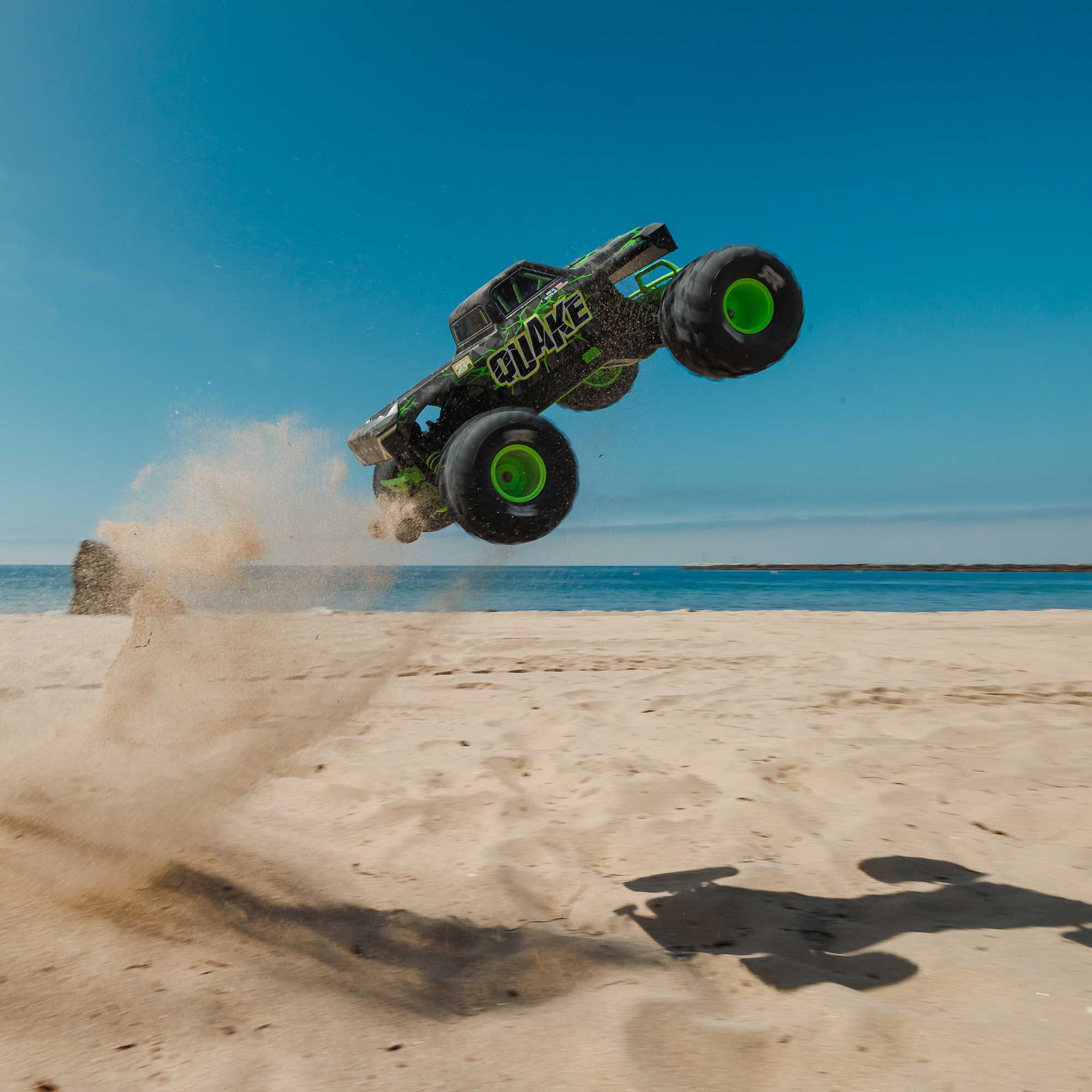 Arrma Monster Truck QUAKE 223S DSC 2WD RTR Brushless 1/10 vert - ARA3537T2