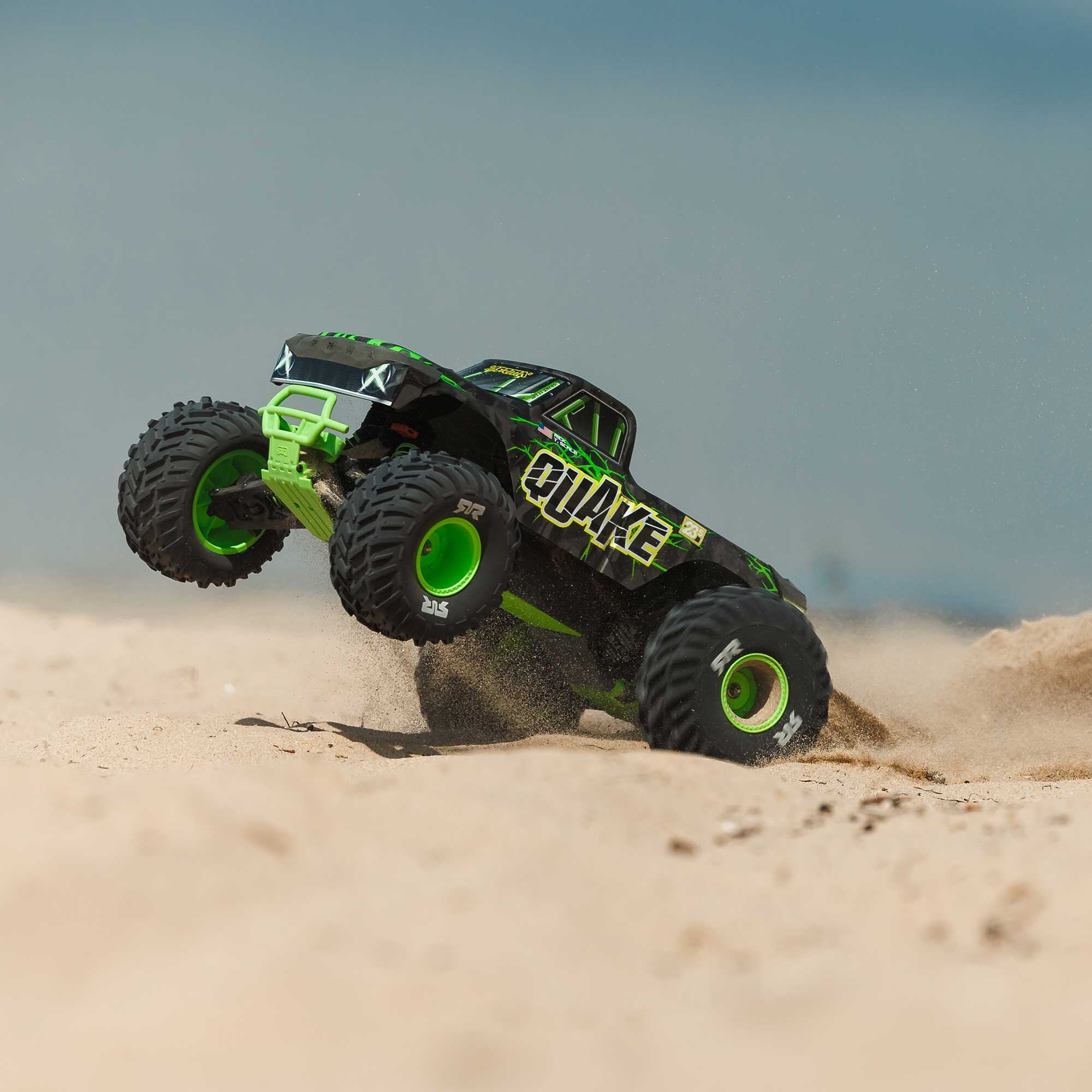 Arrma Monster Truck QUAKE 223S DSC 2WD RTR Brushless 1/10 vert - ARA3537T2