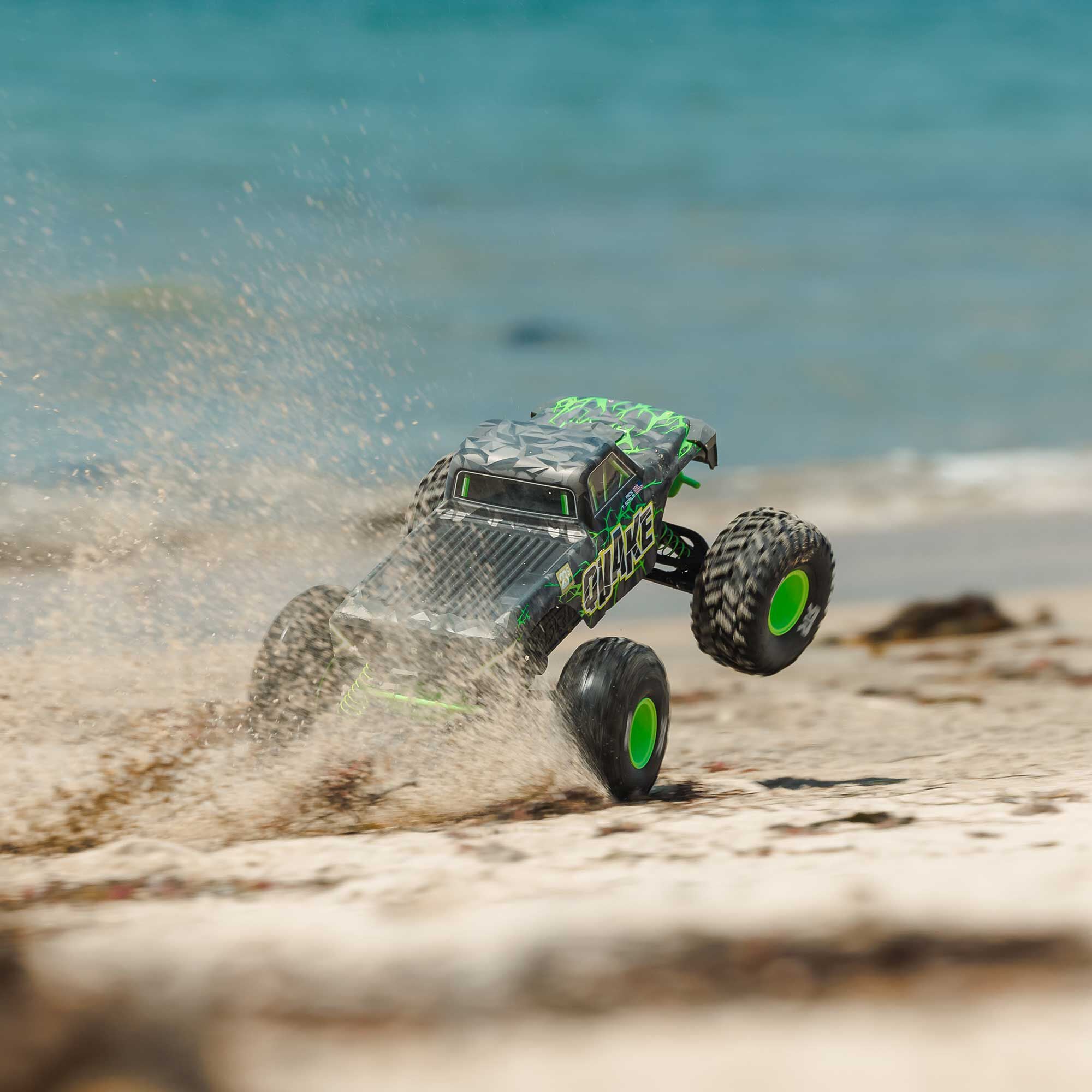 Arrma Monster Truck QUAKE 223S DSC 2WD RTR Brushless 1/10 vert - ARA3537T2