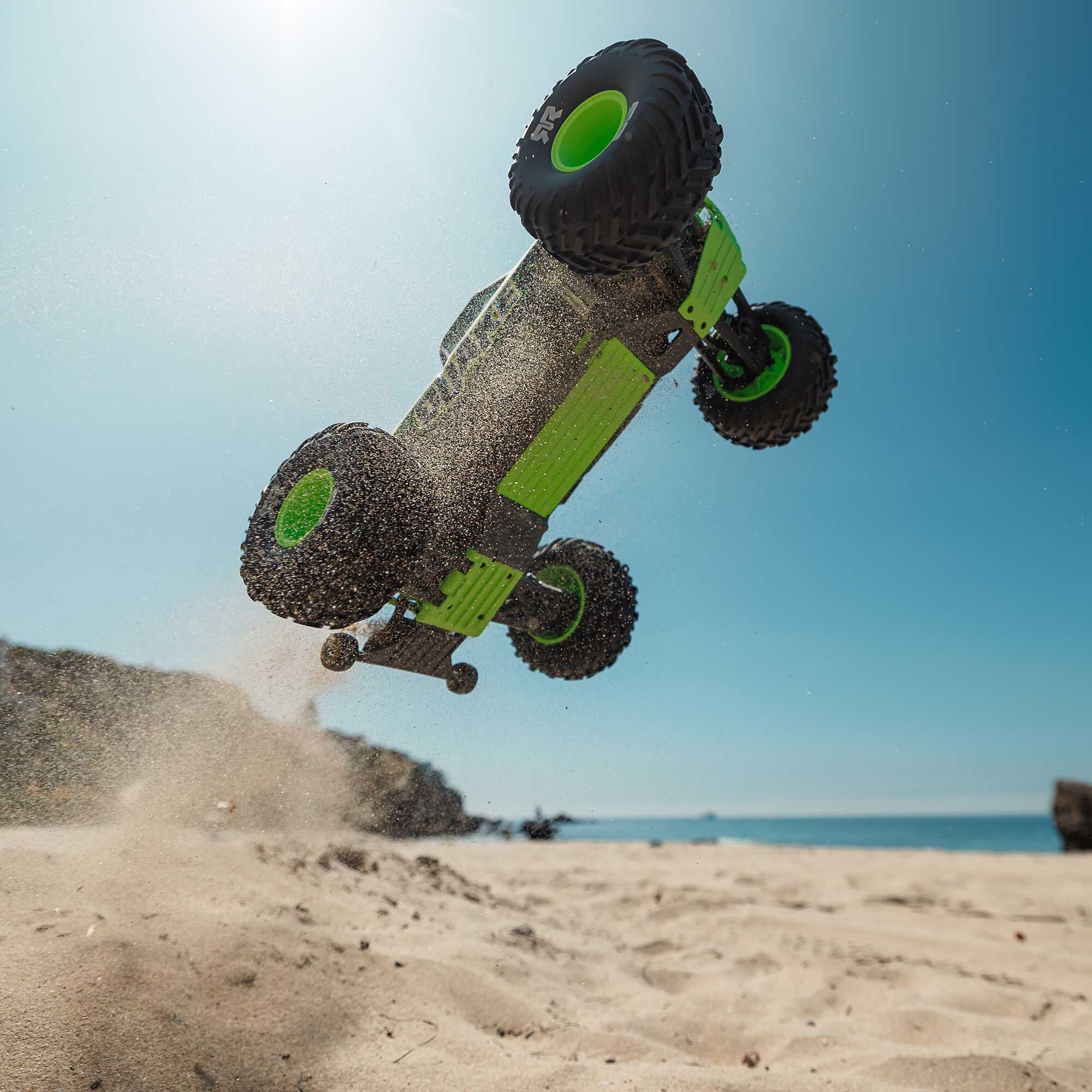 Arrma Monster Truck QUAKE 223S DSC 2WD RTR Brushless 1/10 vert - ARA3537T2