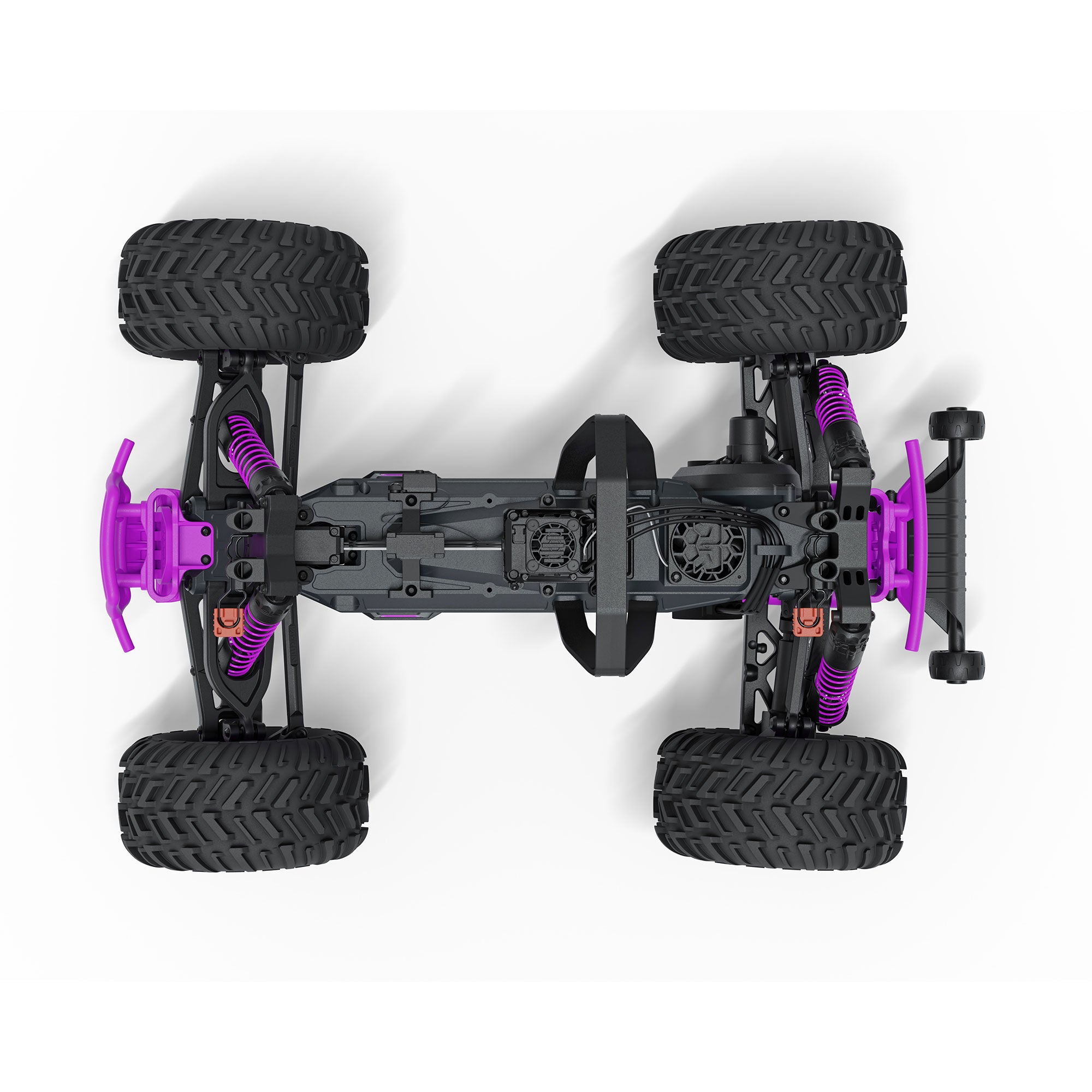 Arrma Monster Truck QUAKE 223S DSC 2WD RTR Brushless 1/10 violet - ARA3537T3