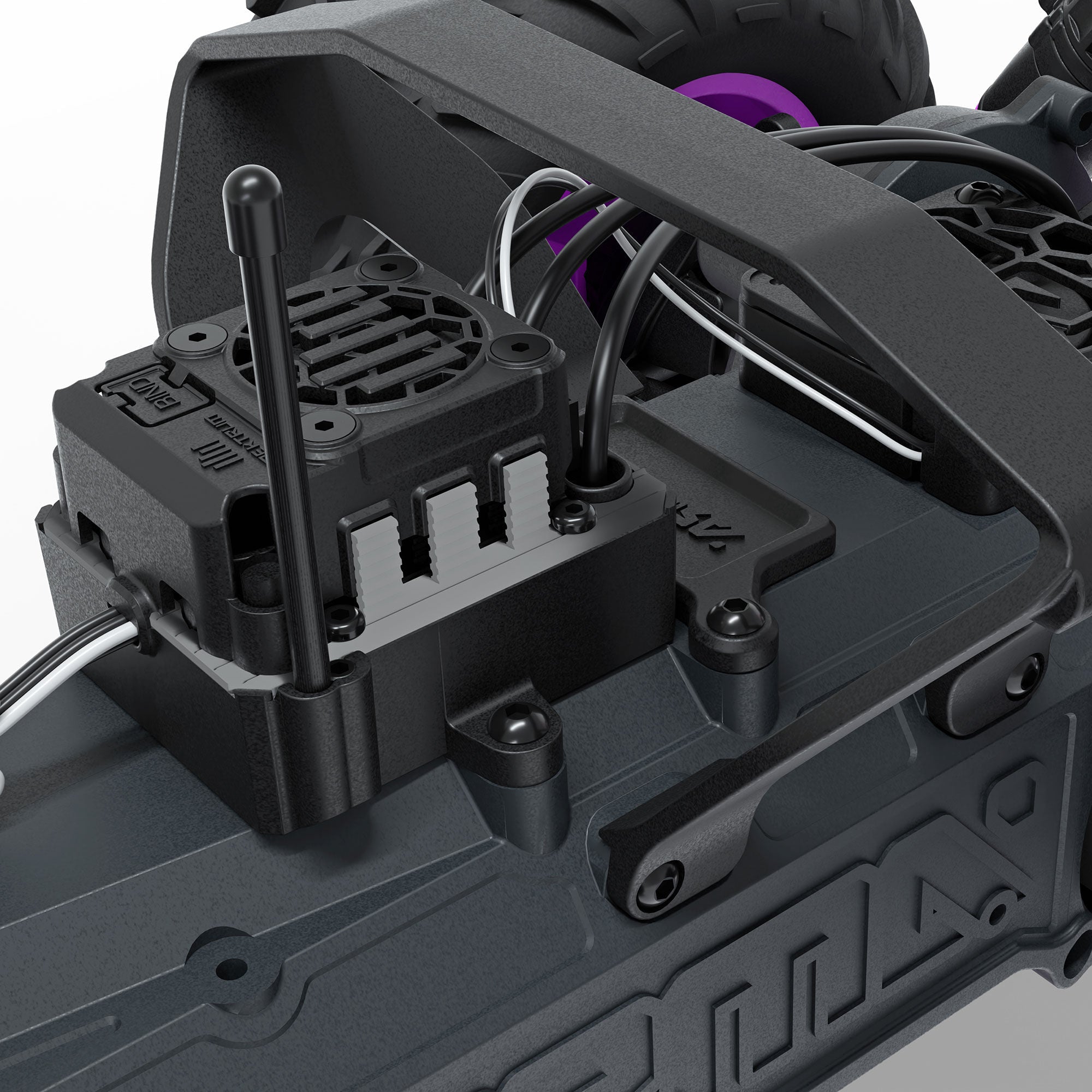 Arrma Monster Truck QUAKE 223S DSC 2WD RTR Brushless 1/10 violet - ARA3537T3