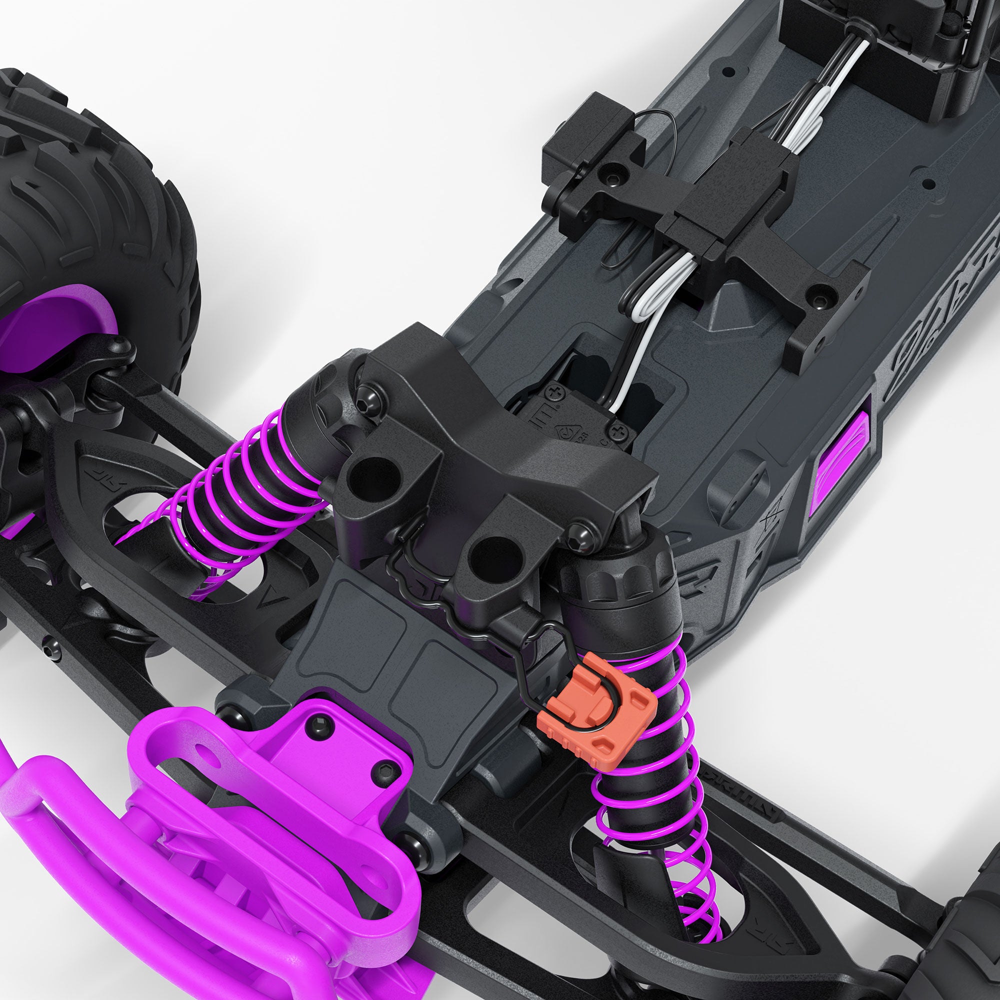 Arrma Monster Truck QUAKE 223S DSC 2WD RTR Brushless 1/10 violet - ARA3537T3