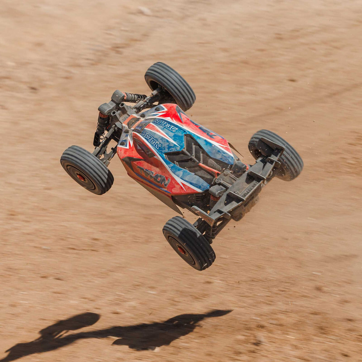 Arrma Buggy 4X4 Typhon brushless 223S BLX 1/8 avec DSC RTR rouge - ARA4306V4T3 - Breizh Modélisme.