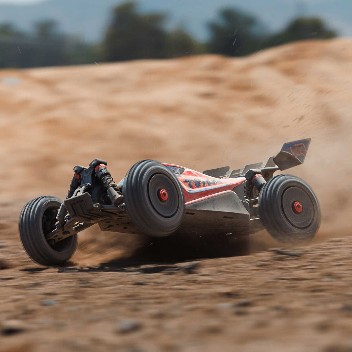 Arrma Buggy 4X4 Typhon brushless 223S BLX 1/8 avec DSC RTR rouge - ARA4306V4T3 - Breizh Modélisme.