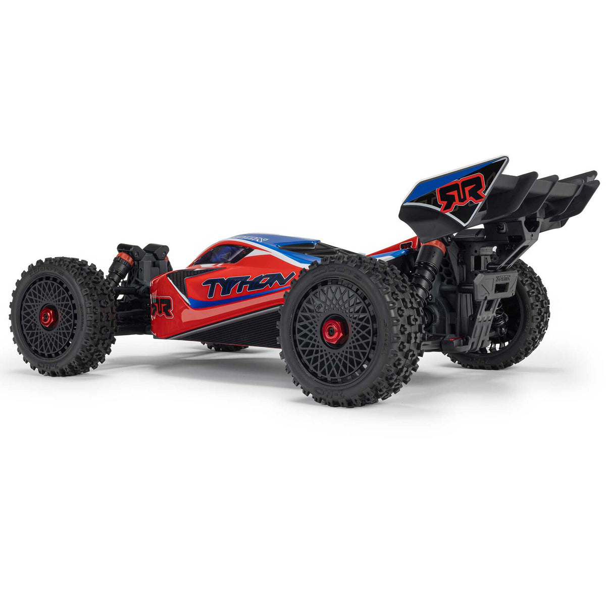 Arrma Buggy 4X4 Typhon brushless 223S BLX 1/8 avec DSC RTR rouge - ARA4306V4T3 - Breizh Modélisme.