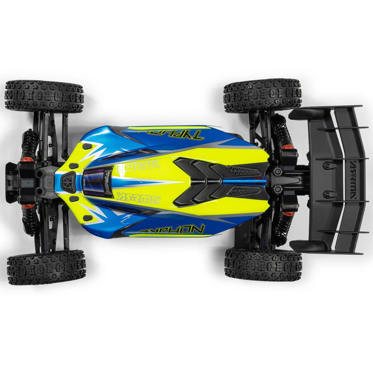 Arrma Buggy 4X4 Typhon brushless 223S BLX 1/8 avec DSC RTR bleu - ARA4306V4T4