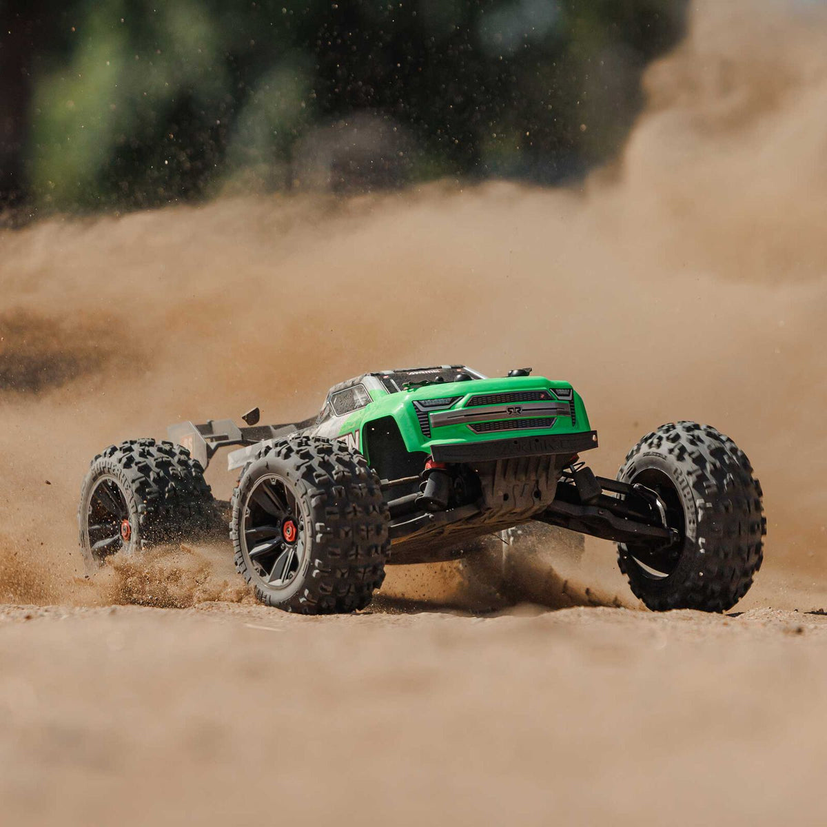 Monster truck RC Arrma Kraton 4S V2 4x4 1/10 brushless RTR vert – ARA4408V2T4
